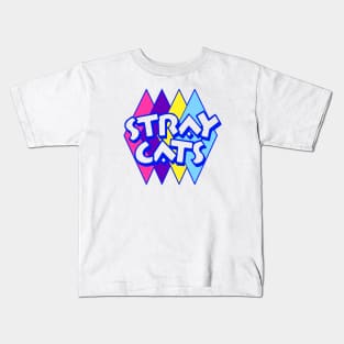 stray cat pop Kids T-Shirt